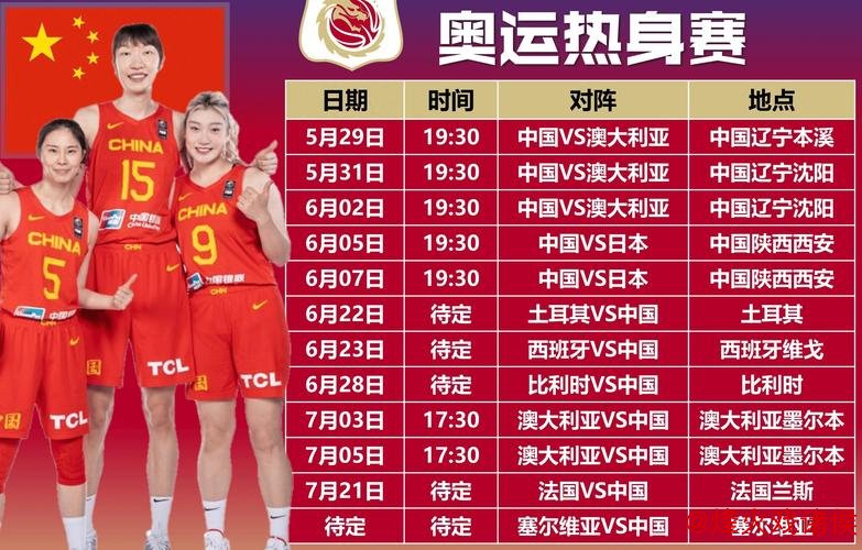 中国女篮奥运阵容公布：韩旭领军，李梦李月汝入选